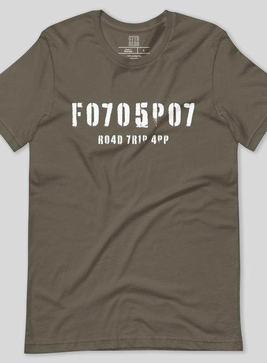 Unisex: F0705P07 Tee - Army