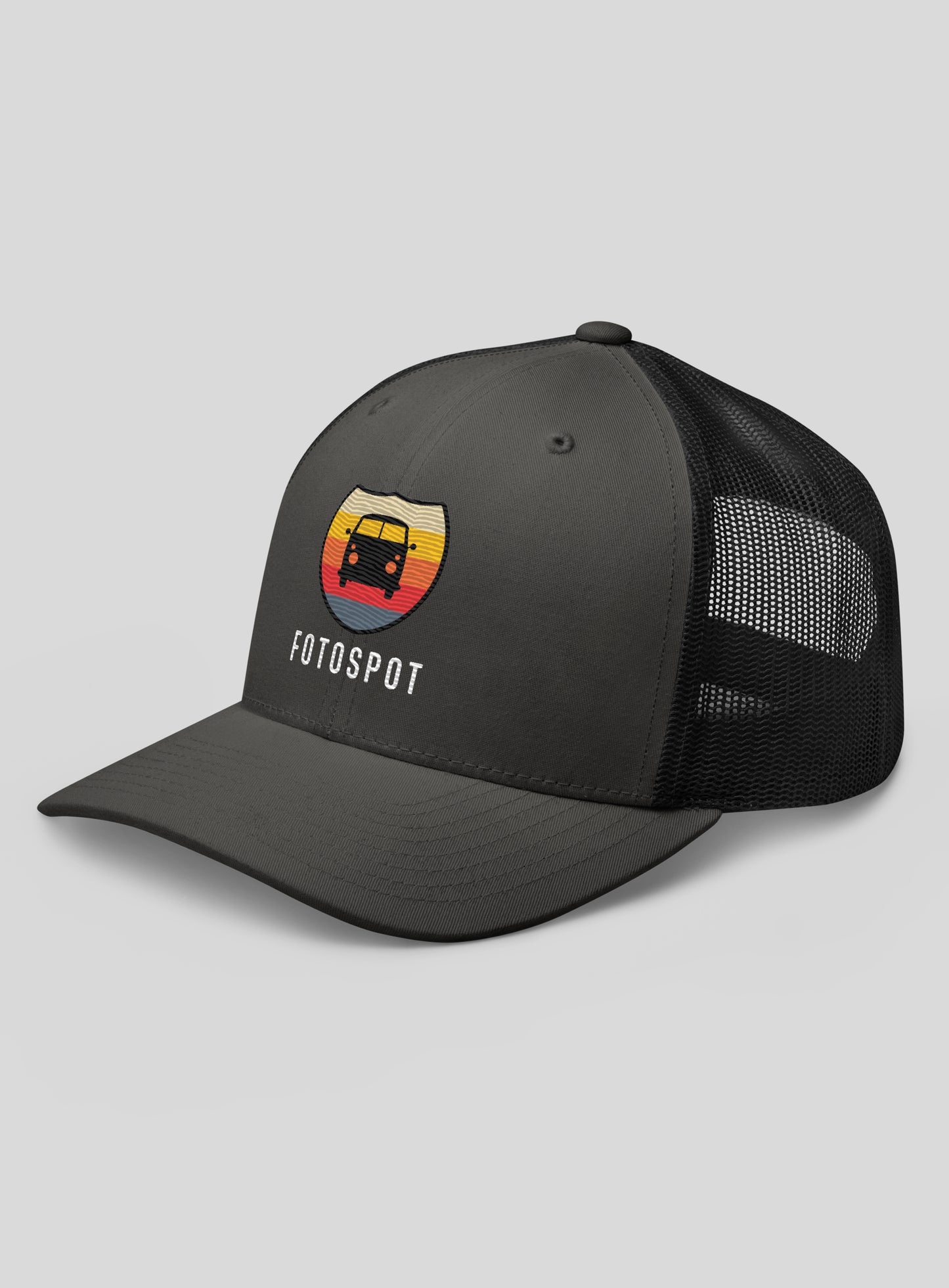 Fotospot Sunset Trucker Hat - Charcoal/Black