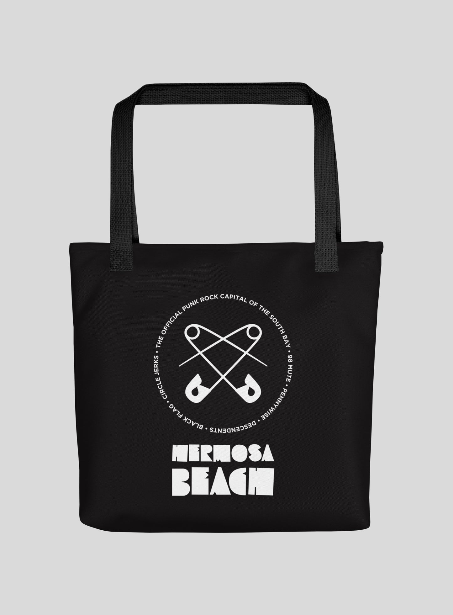 Hermosa Beach Punk Rock Tote Bag