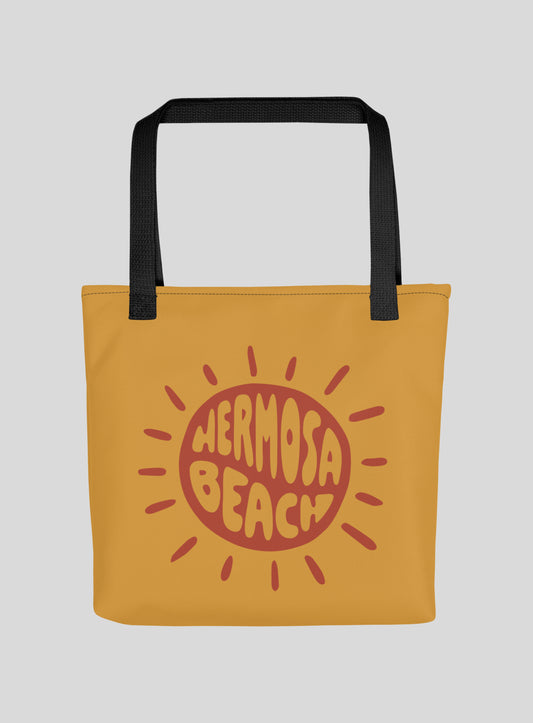 Hermosa Beach Sunny Vibes Tote Bag