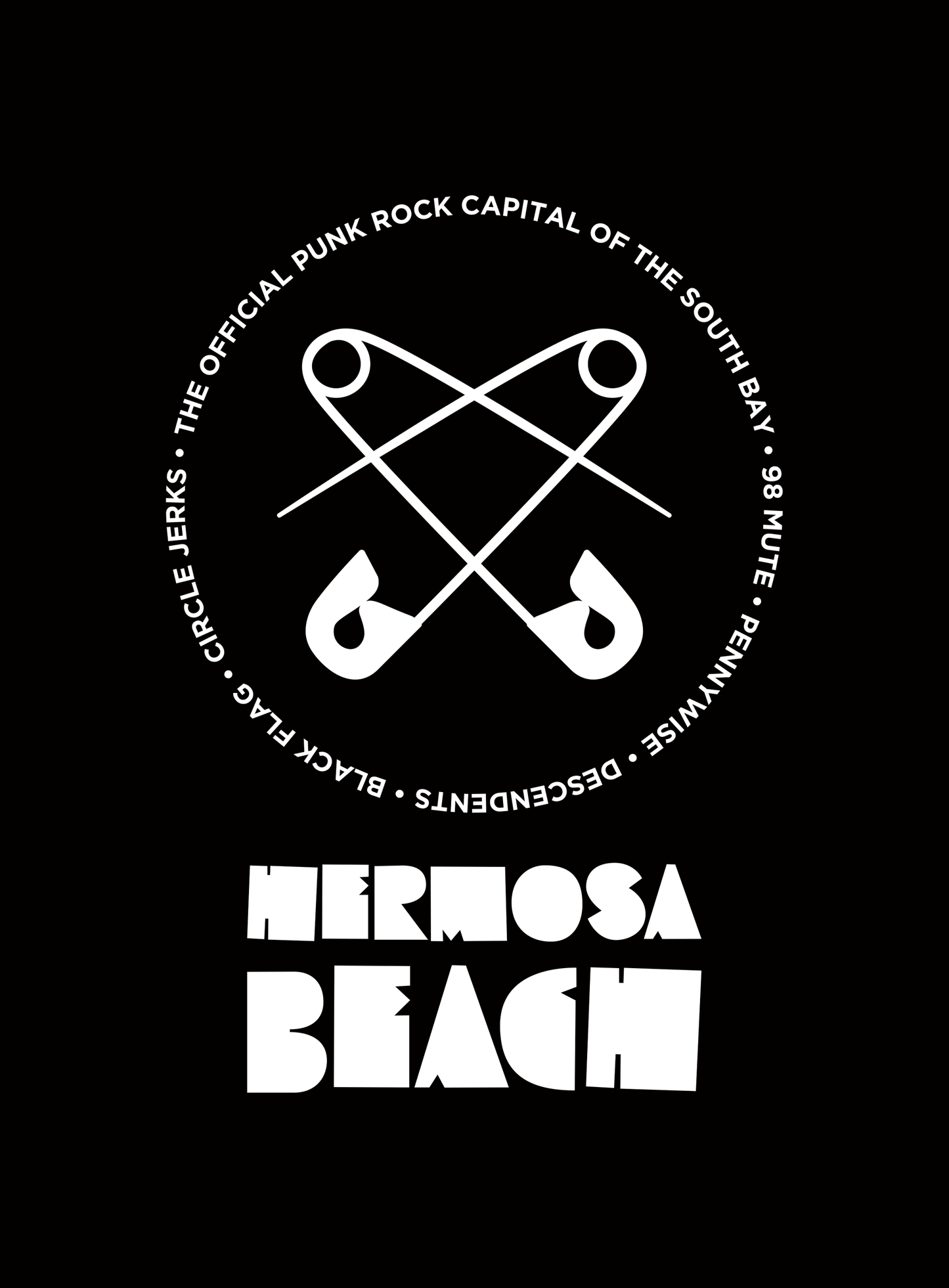 Hermosa Beach Punk Rock Tote Bag