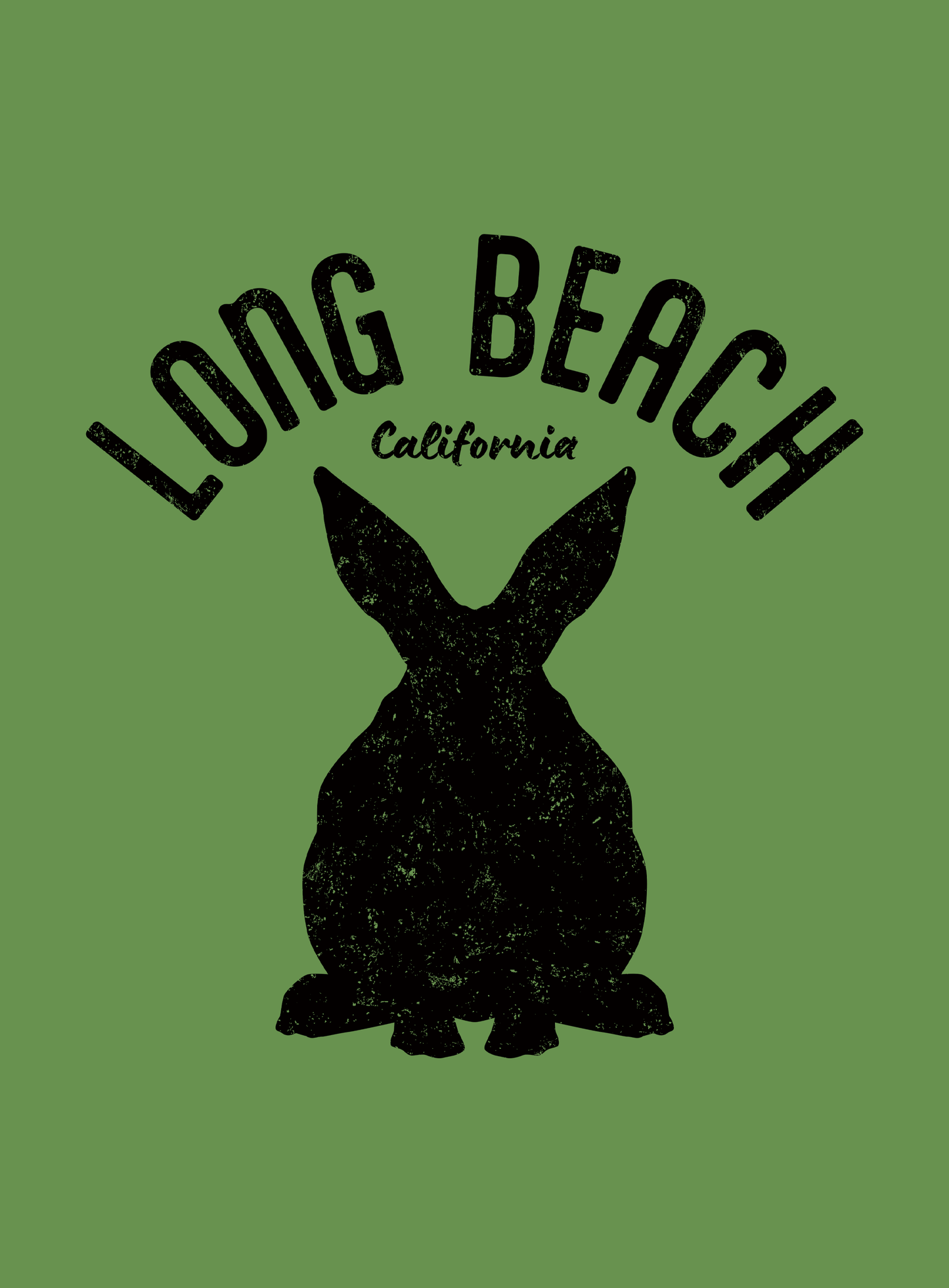 Unisex: Long Beach Jackrabbits Tee - Leaf