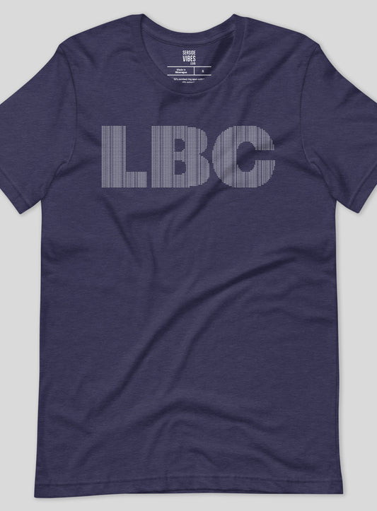 Unisex: Qualified to Represent the LBC Tee - Heather Midnight Navy