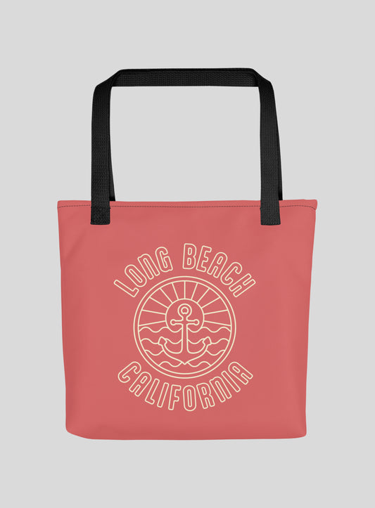 Long Beach Anchor Tote Bag