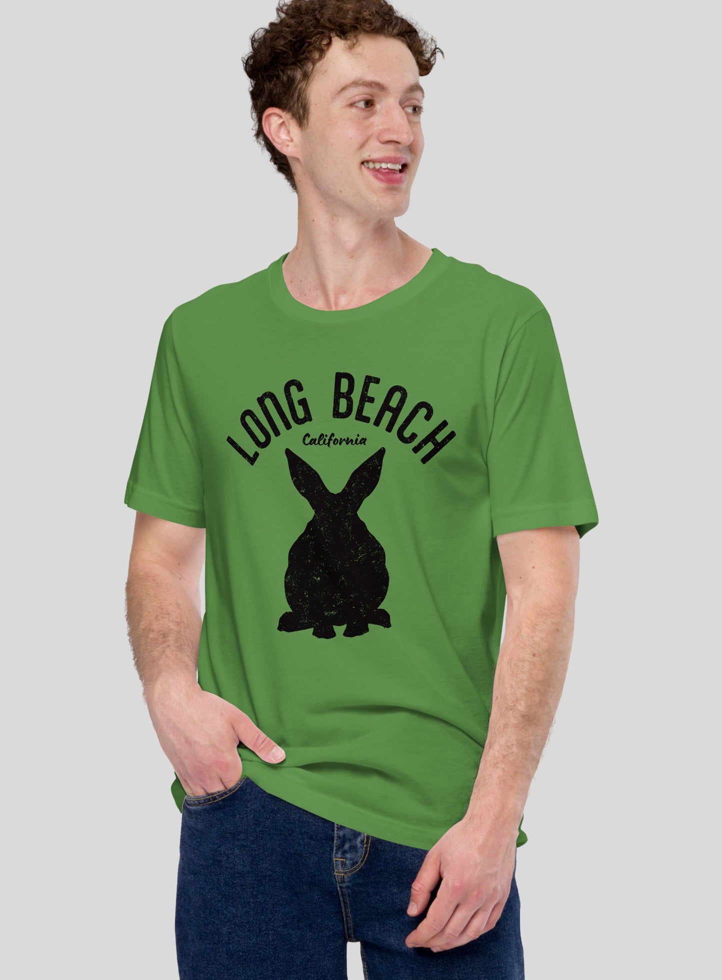 Unisex: Long Beach Jackrabbits Tee - Leaf