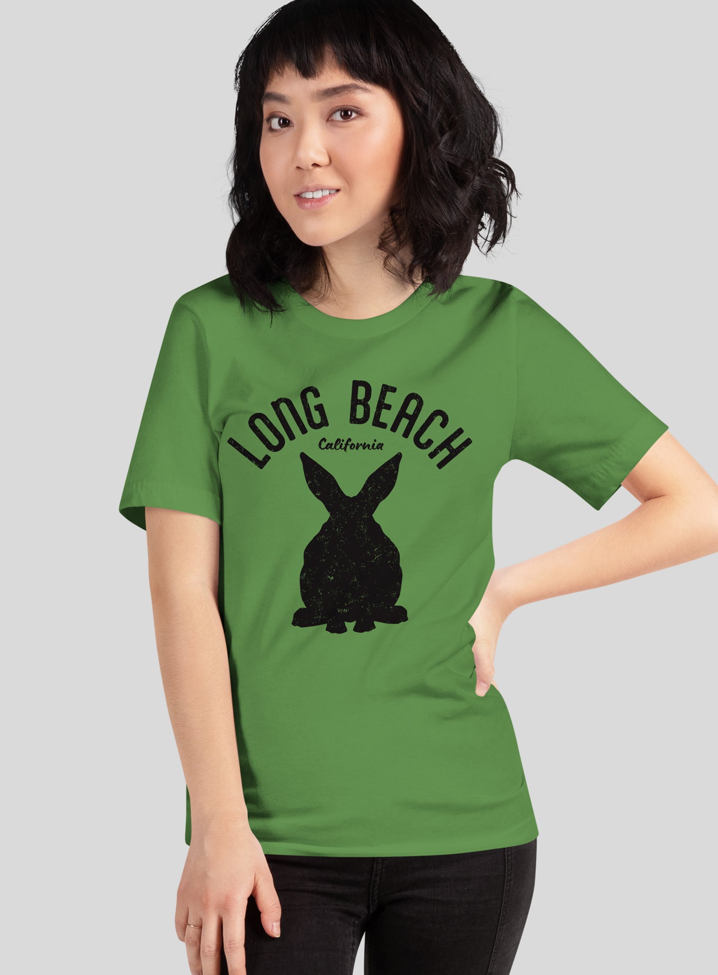 Unisex: Long Beach Jackrabbits Tee - Leaf