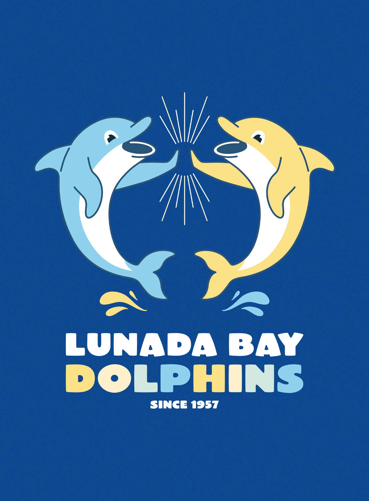 Youth: Lunada Bay Dolphins High-Five - True Royal