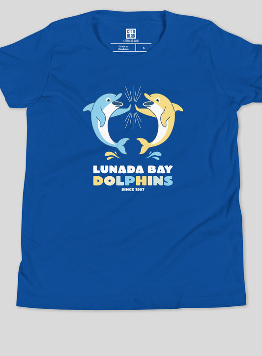 Youth: Lunada Bay Dolphins High-Five - True Royal