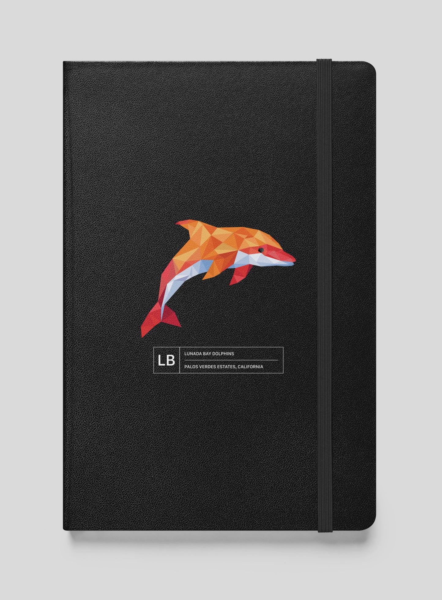 Lunada Bay Paper Dolphin Hardcover Bound Notebook - 80 Lined Pages