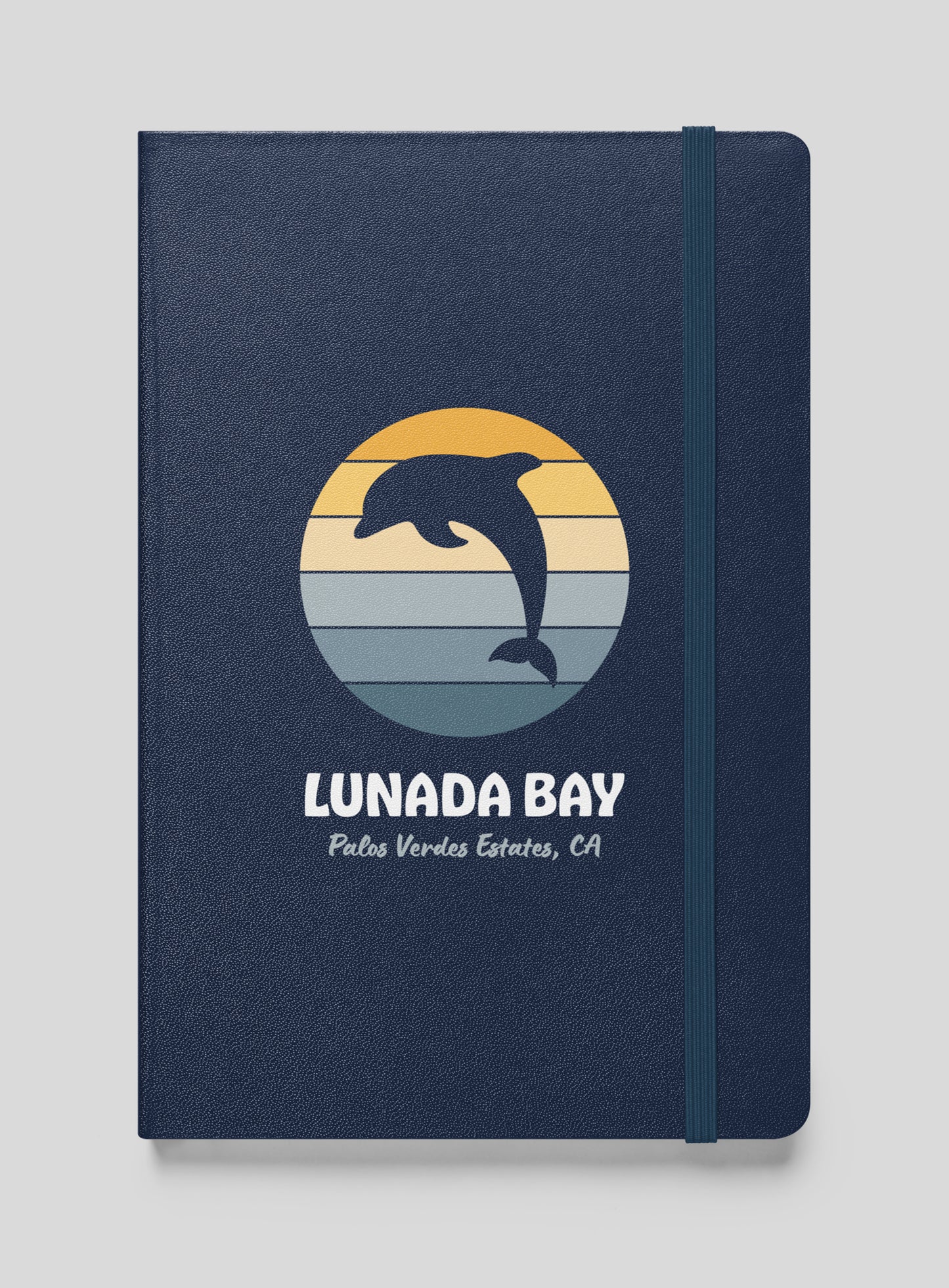 Lunada Bay Sunset Hardcover Bound Notebook - 80 Lined Pages