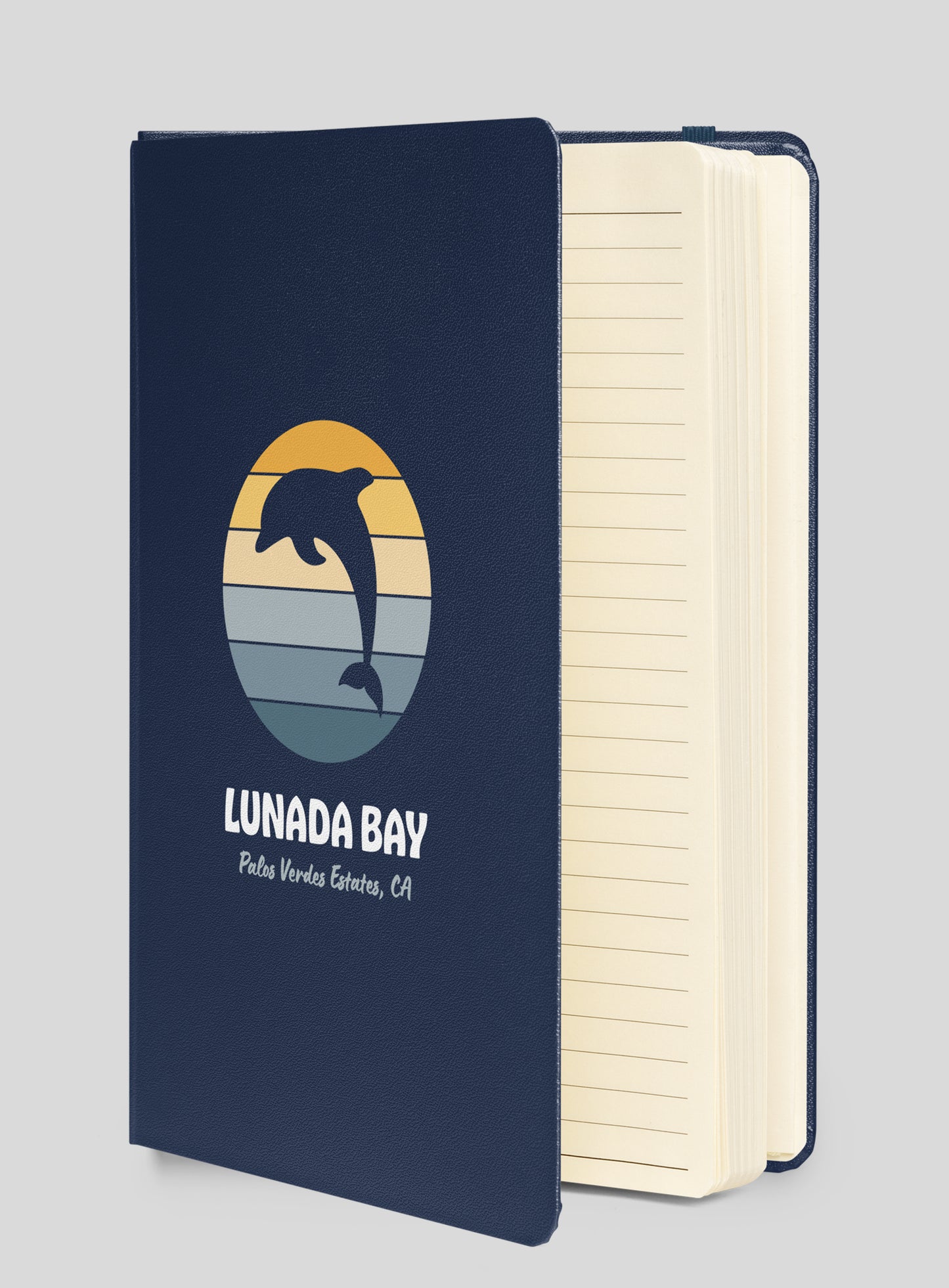 Lunada Bay Sunset Hardcover Bound Notebook - 80 Lined Pages