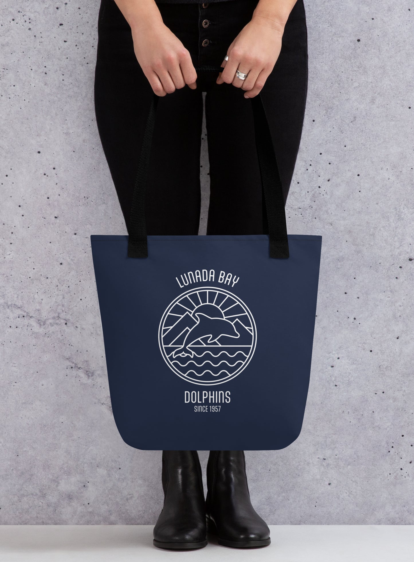 Lunada Bay Sunrise Tote Bag