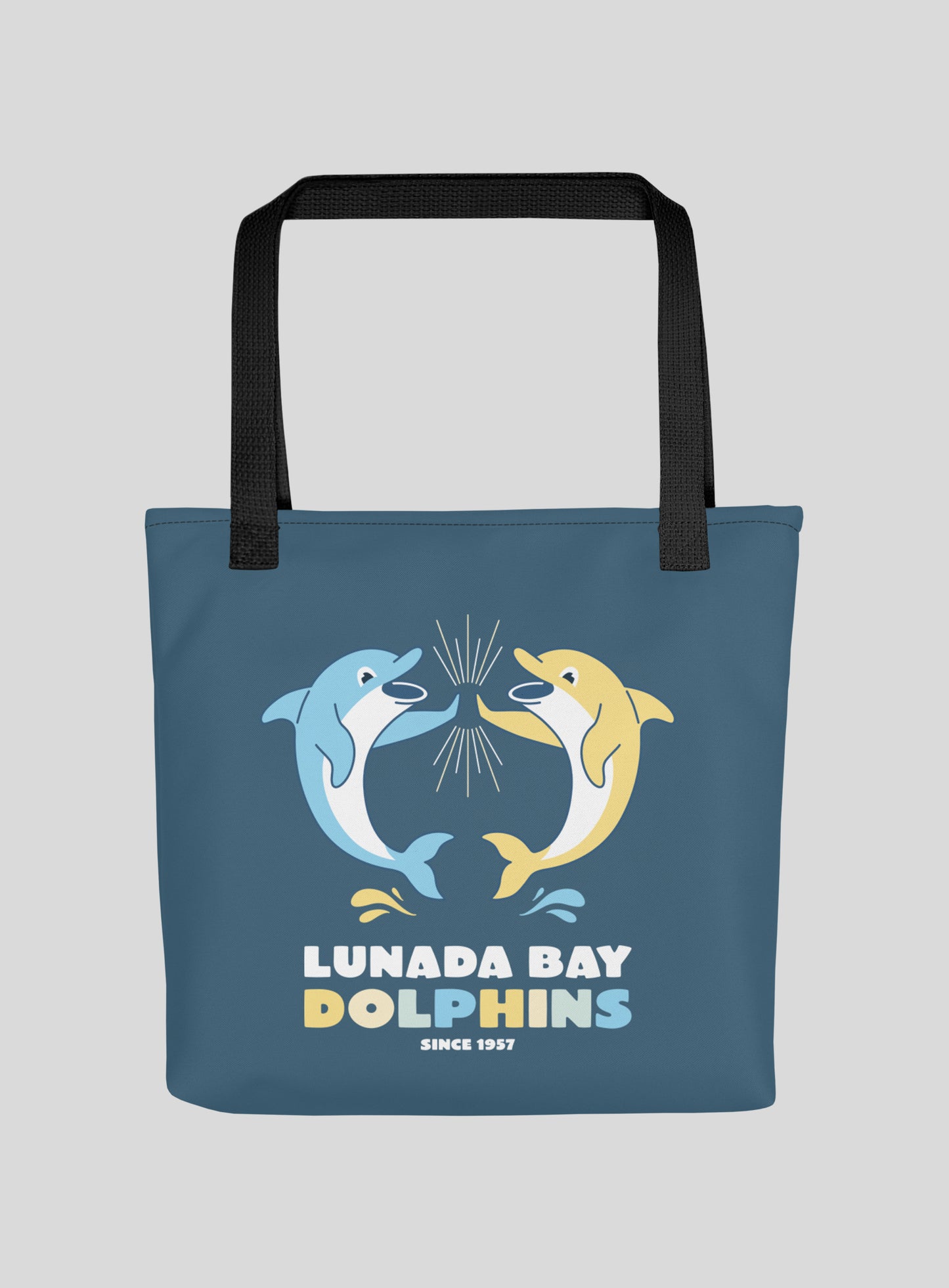 Lunada Bay Dolphins High-Five Tote Bag