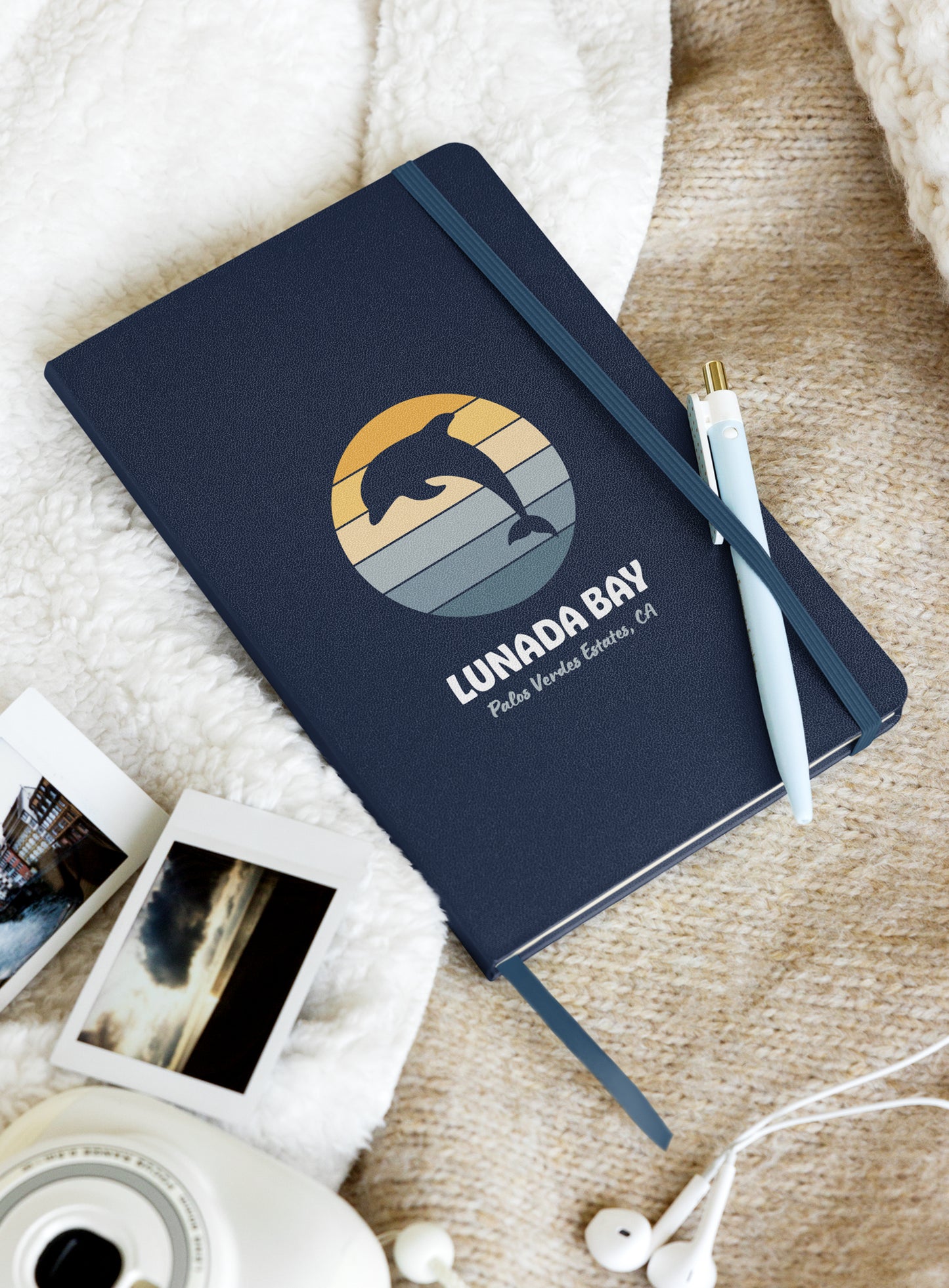 Lunada Bay Sunset Hardcover Bound Notebook - 80 Lined Pages