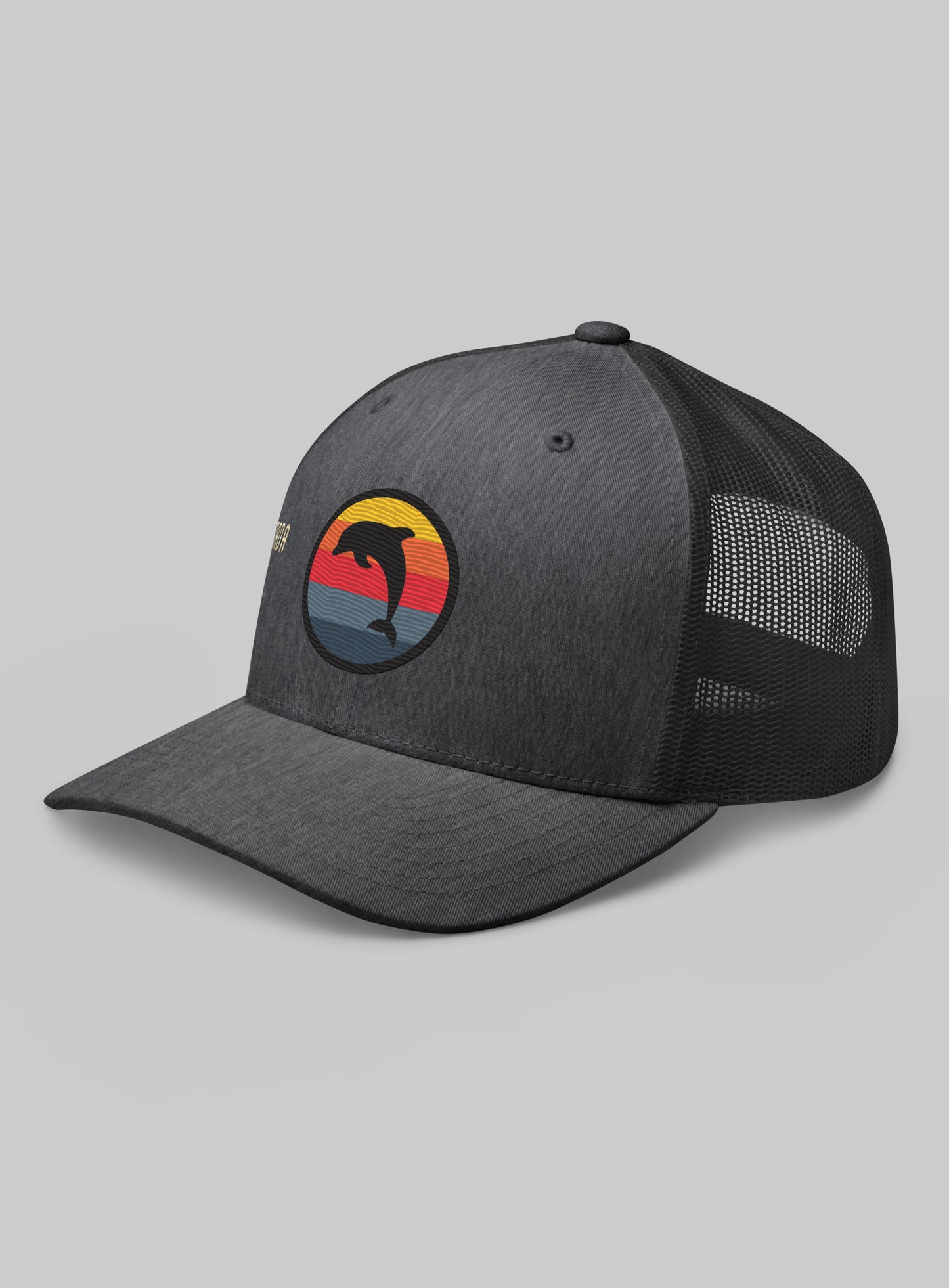 Lunada Bay Retro Trucker Hat - Dark Heather Gray