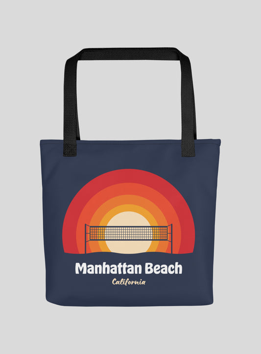 Manhattan Beach Sunset Tote Bag