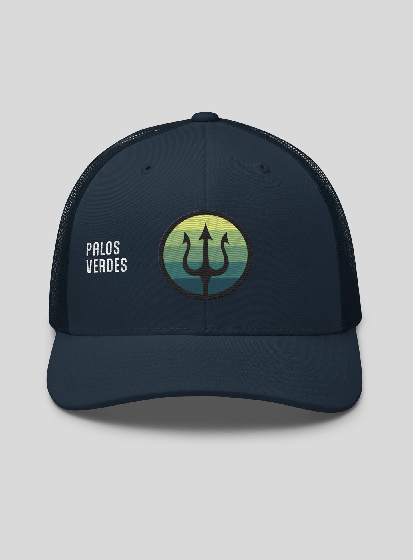 Palos Verdes Trident Trucker Hat - Navy/Navy