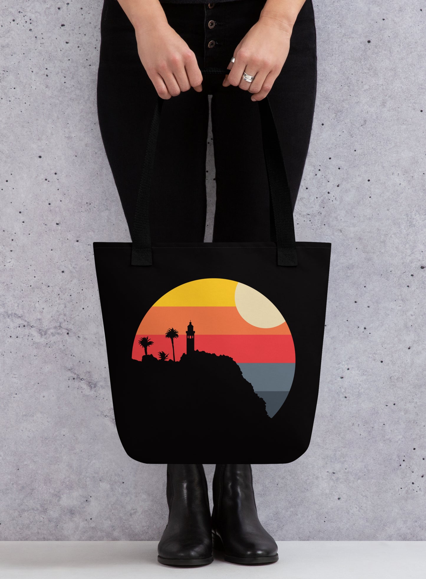 Point Vicente Sunset Tote Bag