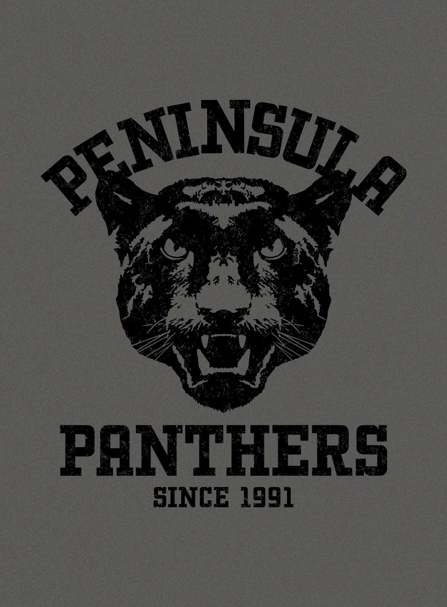 Unisex: Peninsula Panthers - Asphalt