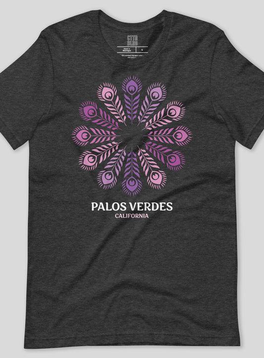 Unisex: Palos Verdes Feathers - Dark Grey Heather