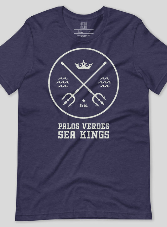 Unisex: Palos Verdes Sea Kings -  Heather Midnight Navy