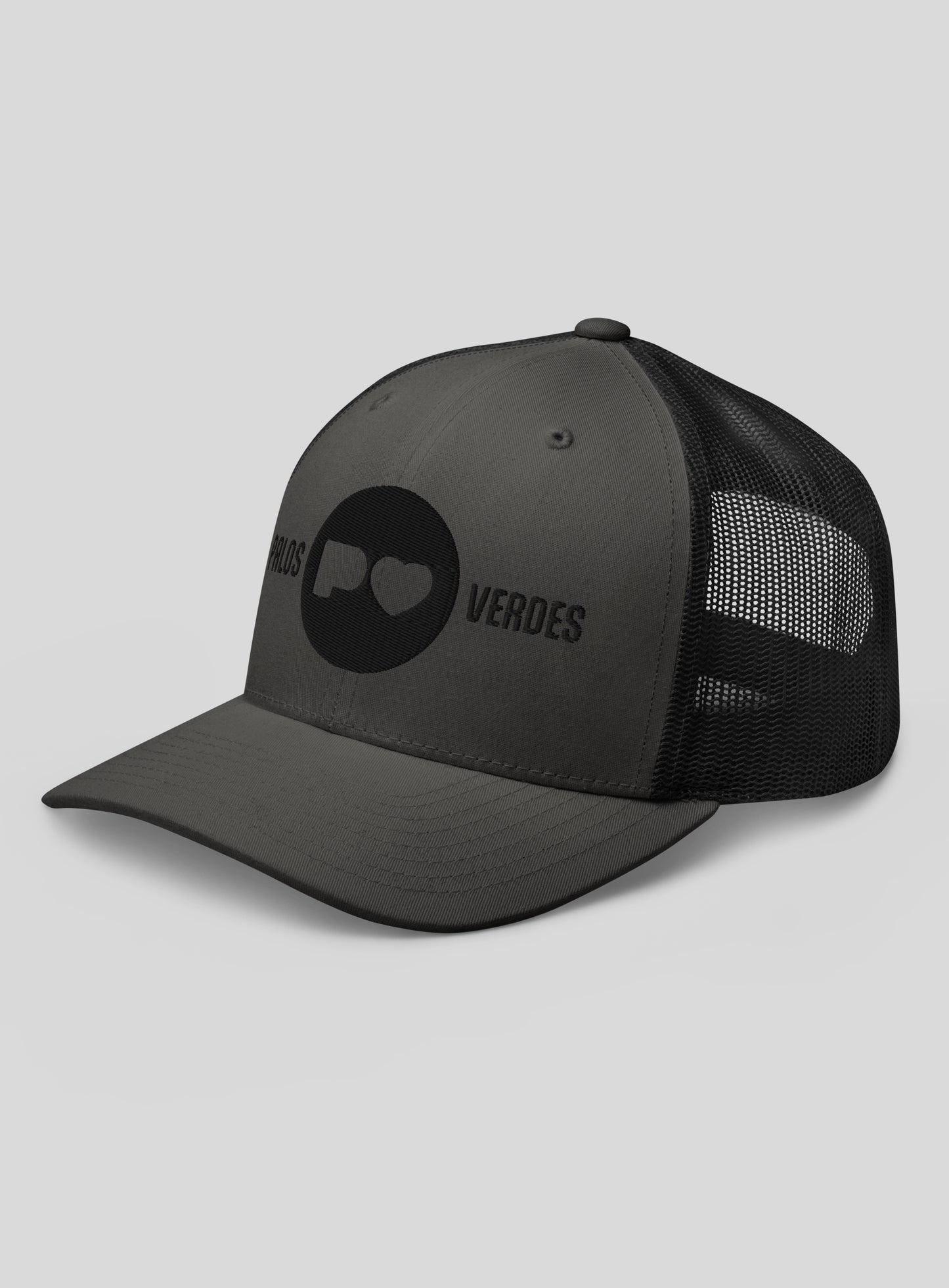 Palos Verdes Phantom Trucker Hat - Charcoal/Black