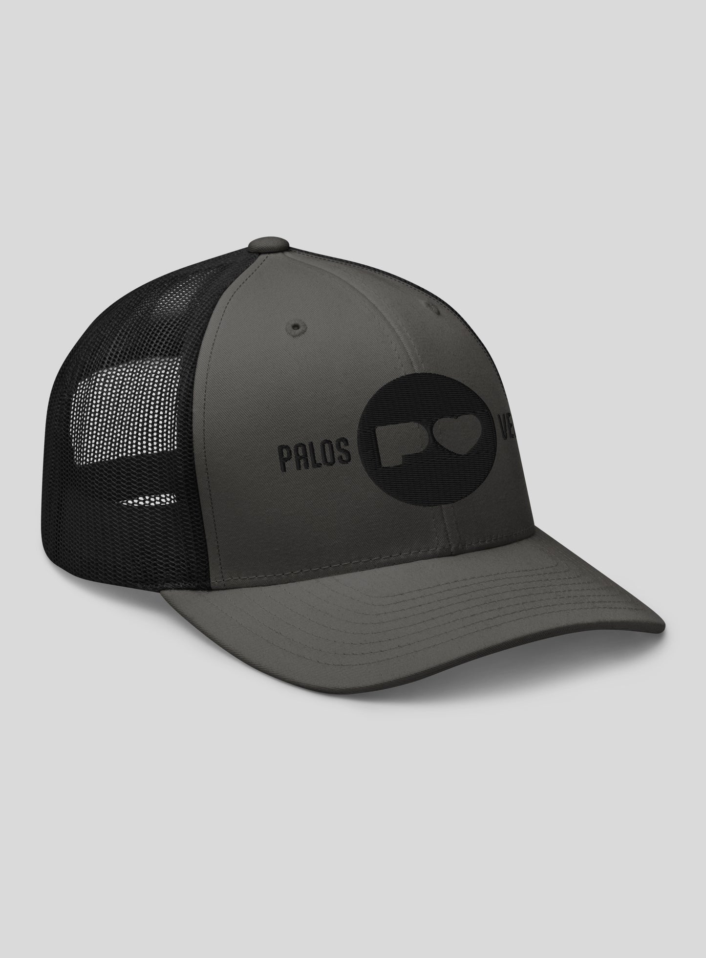 Palos Verdes Phantom Trucker Hat - Charcoal/Black