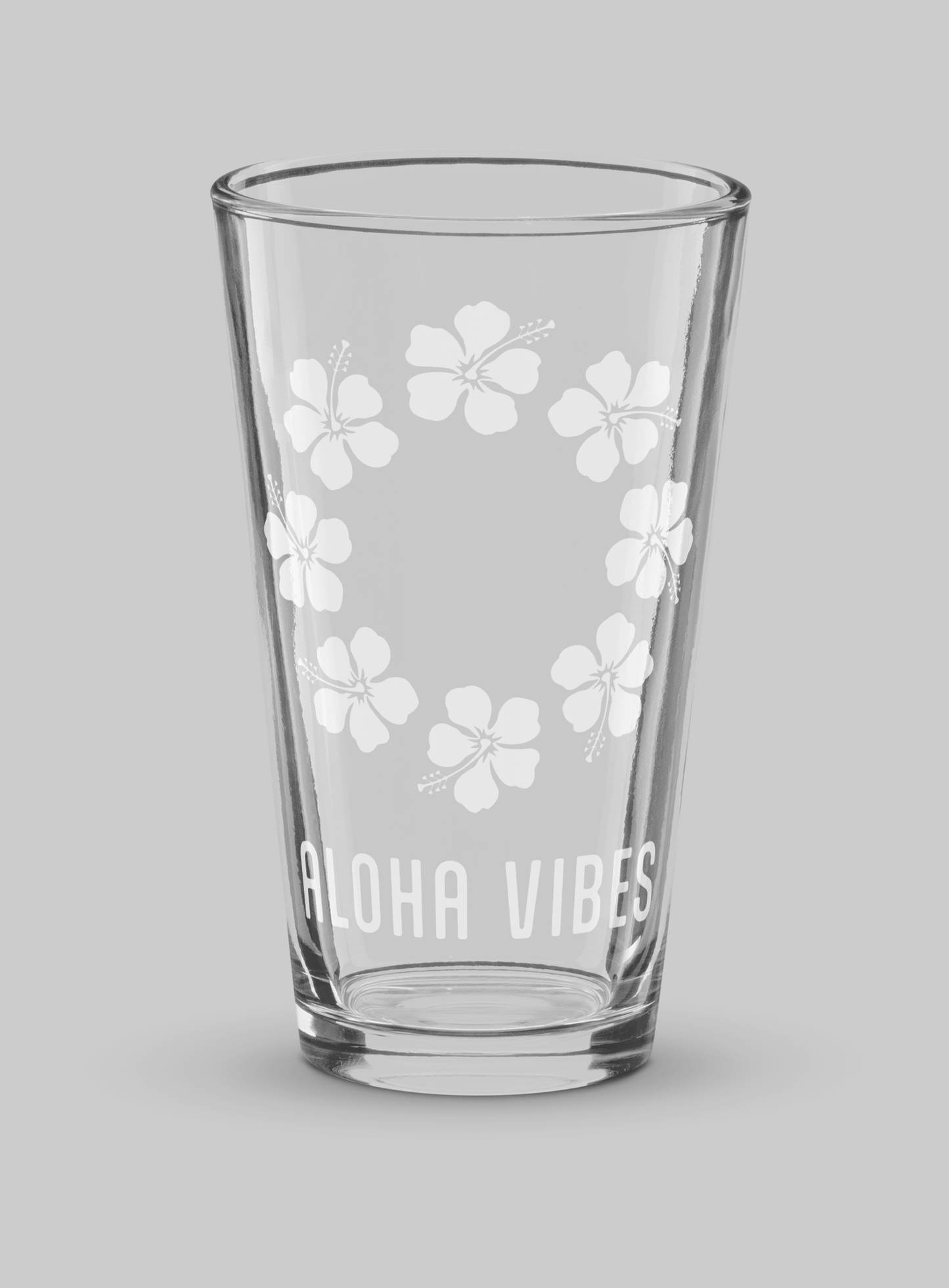 Collectible Aloha Vibes Pint Glass - 16 oz