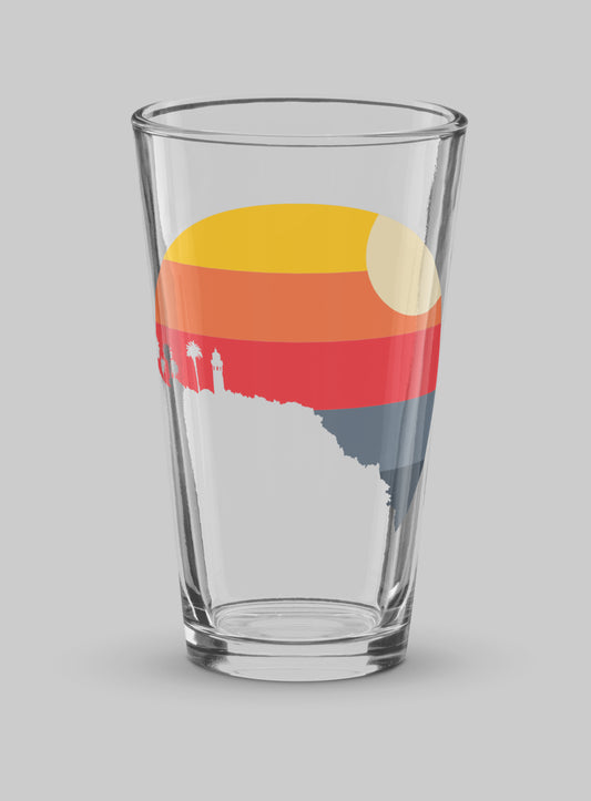 Collectible Point Vicente Sunset Pint Glass - 16 oz