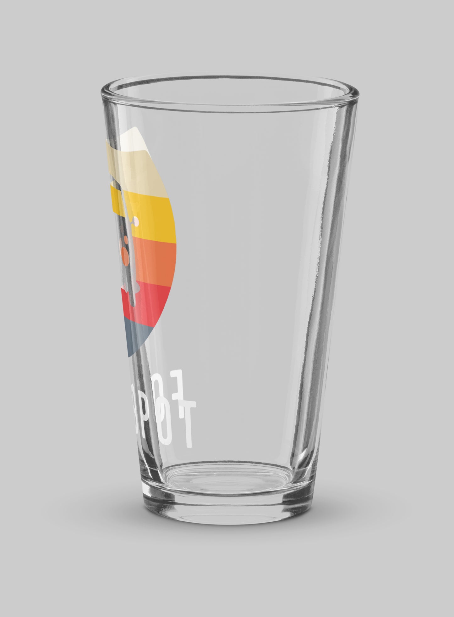 Collectible Fotospot Sunset Logo Pint Glass - 16 oz