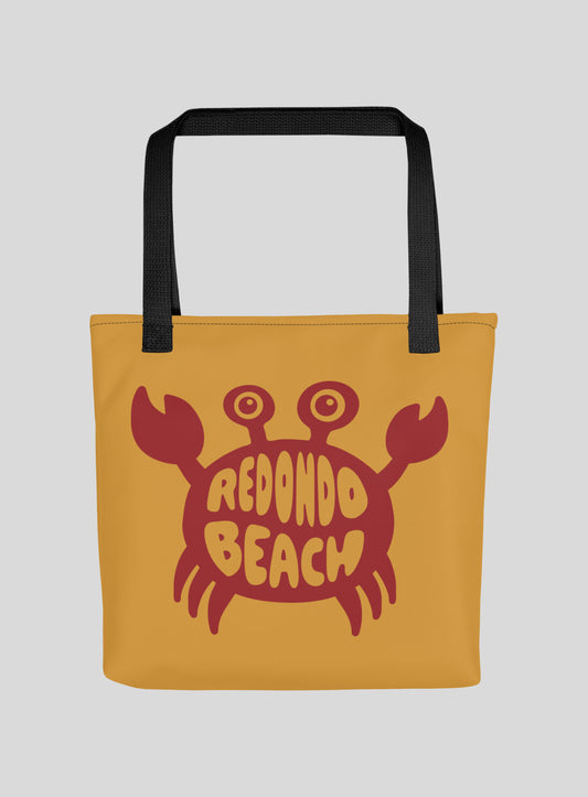 Redondo Beach Crab Tote Bag