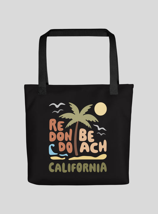 Redondo Beach Palm Tote Bag