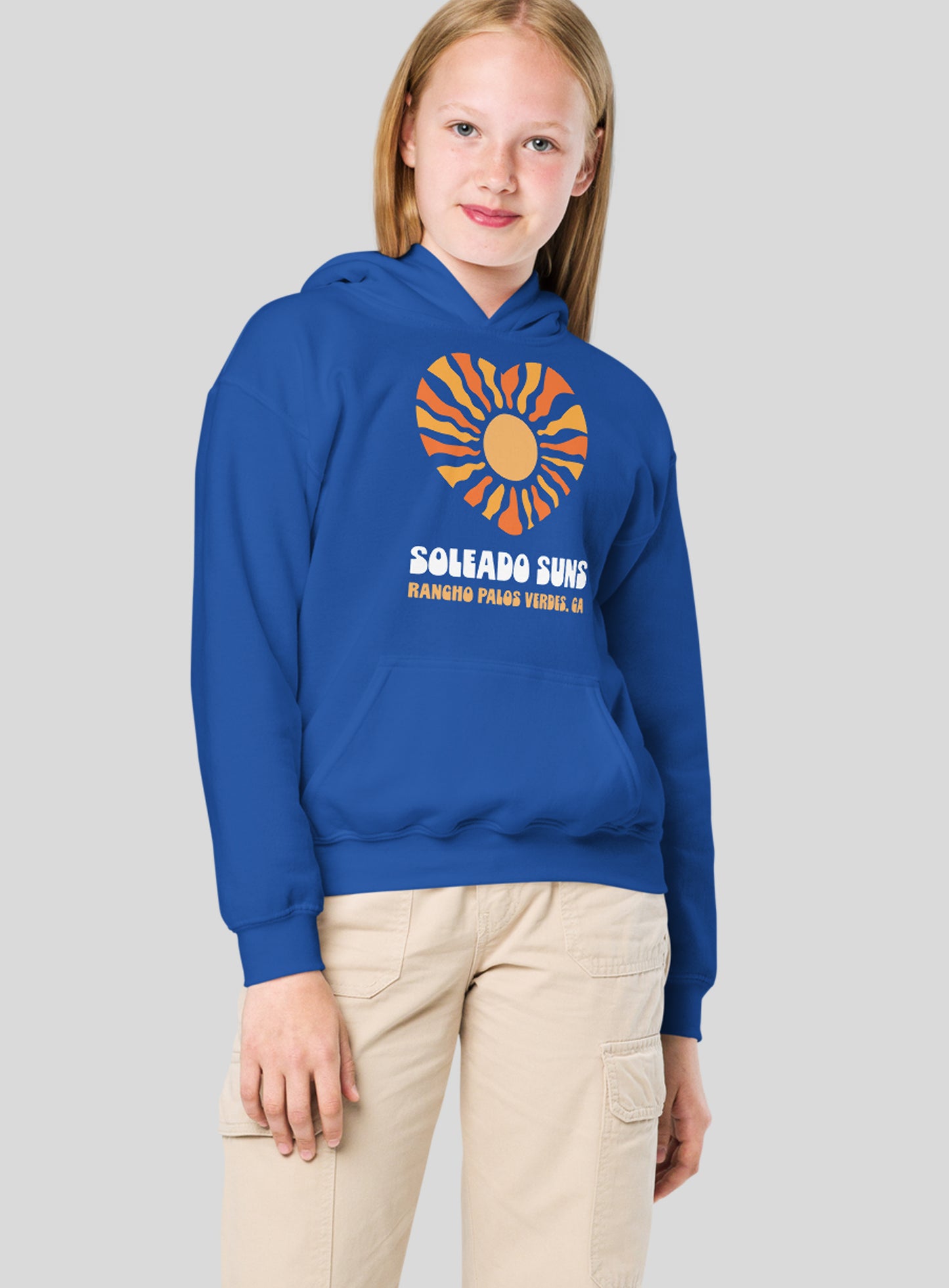 Youth: Soleado Love Pullover Hoodie - Royal