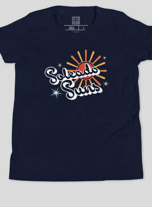 Youth: Soleado 70s Vibes Tee - Navy