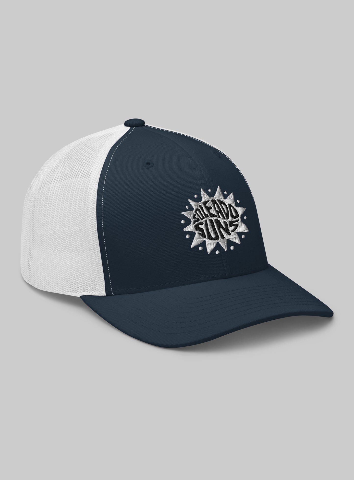 Soleado Groovy Suns Trucker Hat - Navy/White