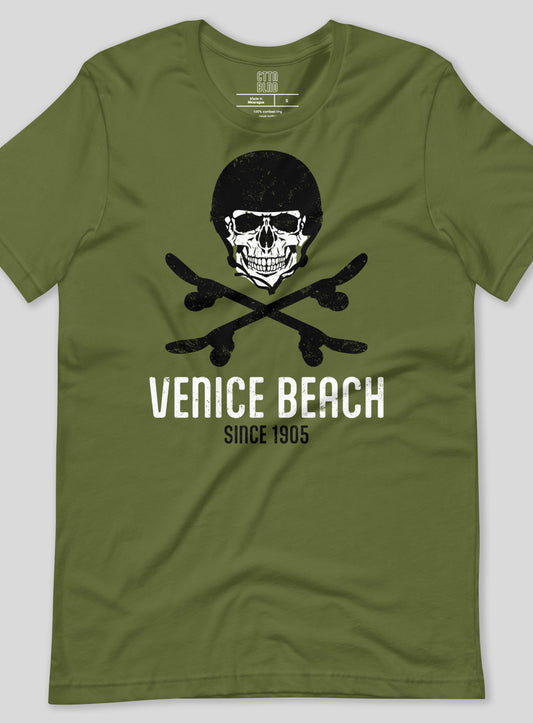 Unisex: Sk8 or Die Venice Beach - Olive