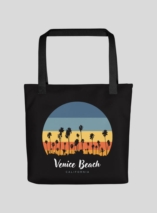 Venice Beach Sunset Tote Bag