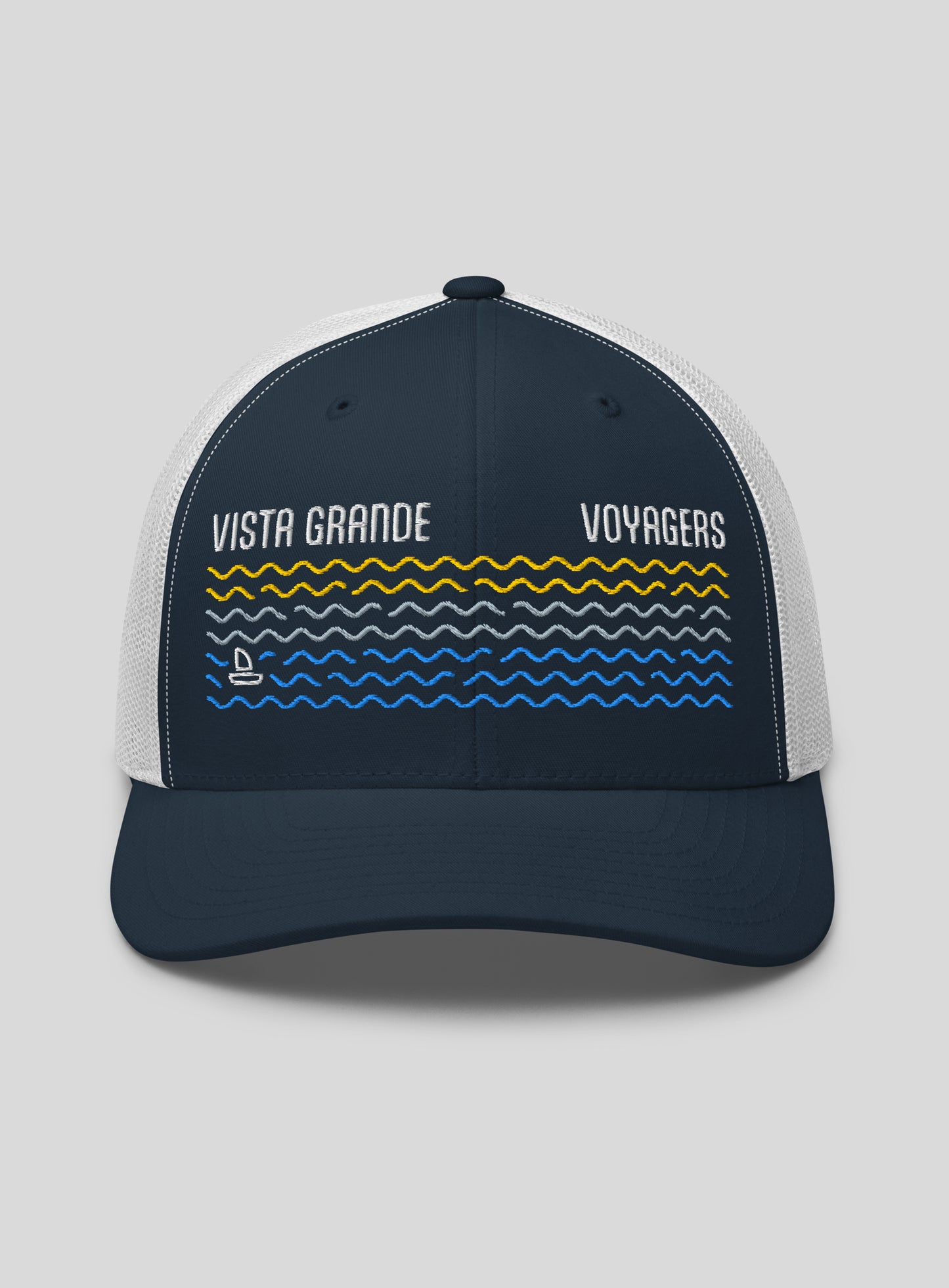 VG Voyagers Trucker Hat - Navy/White