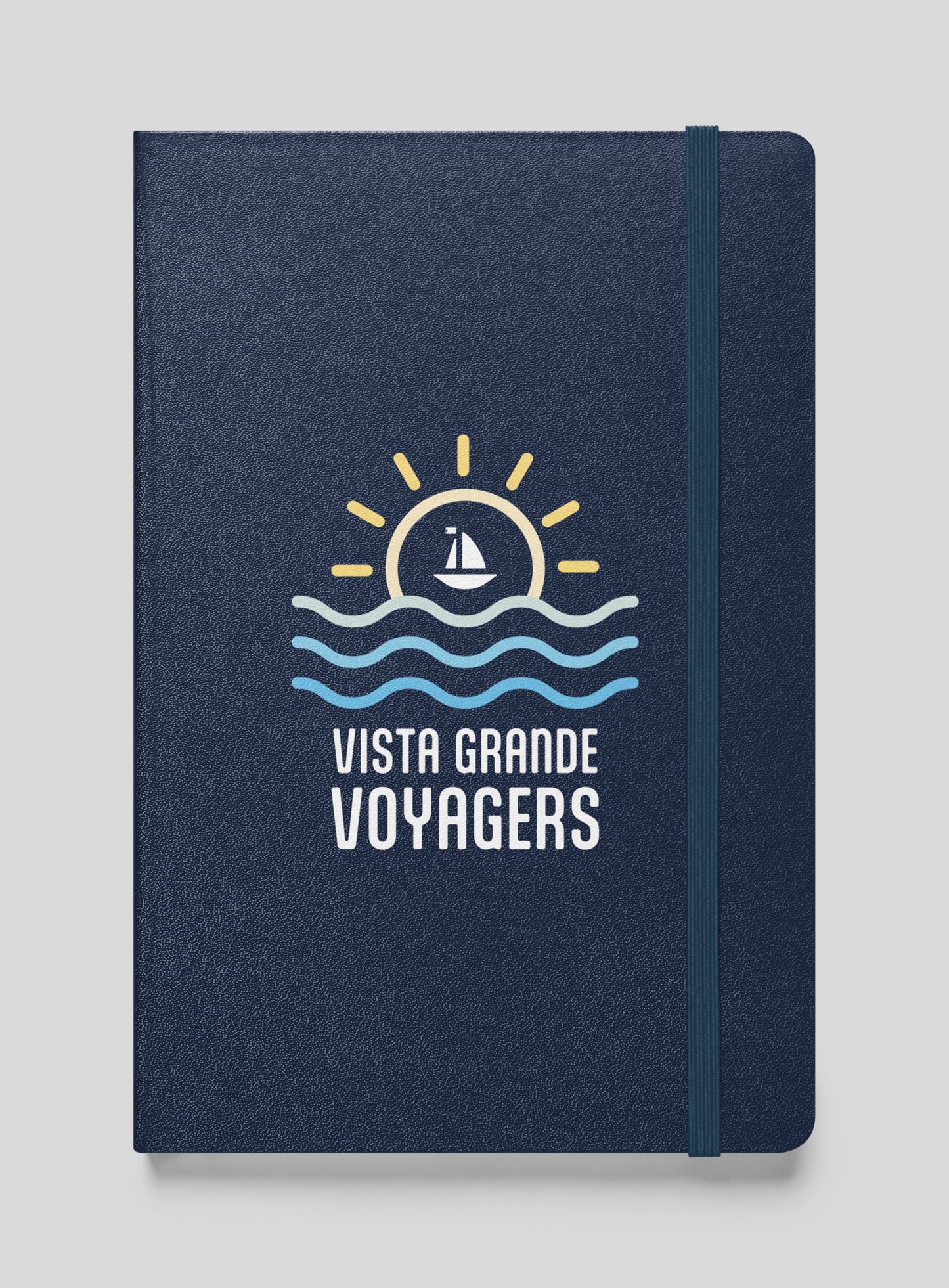 VG Hardcover Bound Notebook - 80 Lined Pages