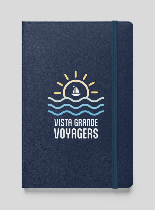 VG Hardcover Bound Notebook - 80 Lined Pages