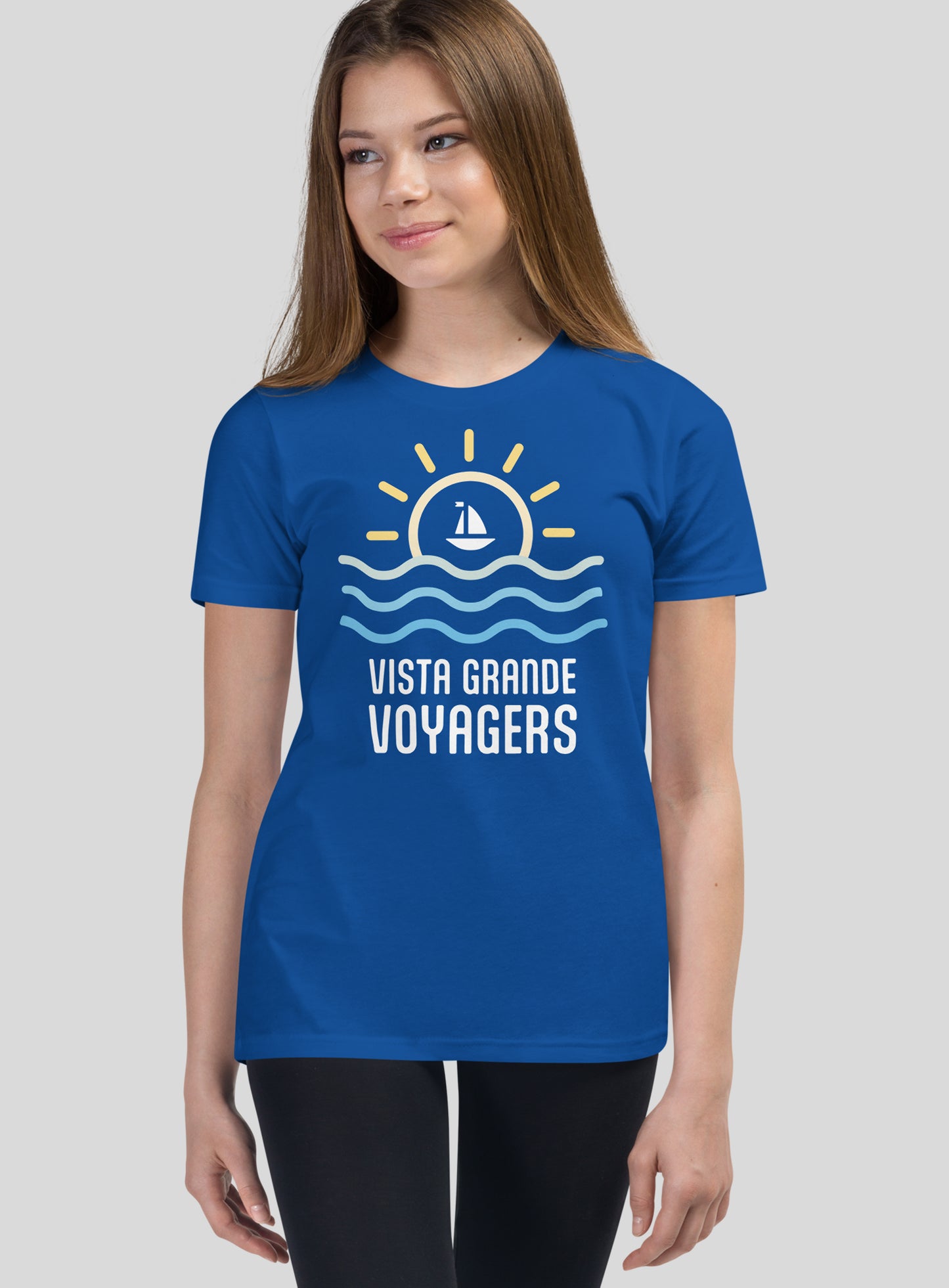 Youth: VG Voyagers Sun Tee - True Royal