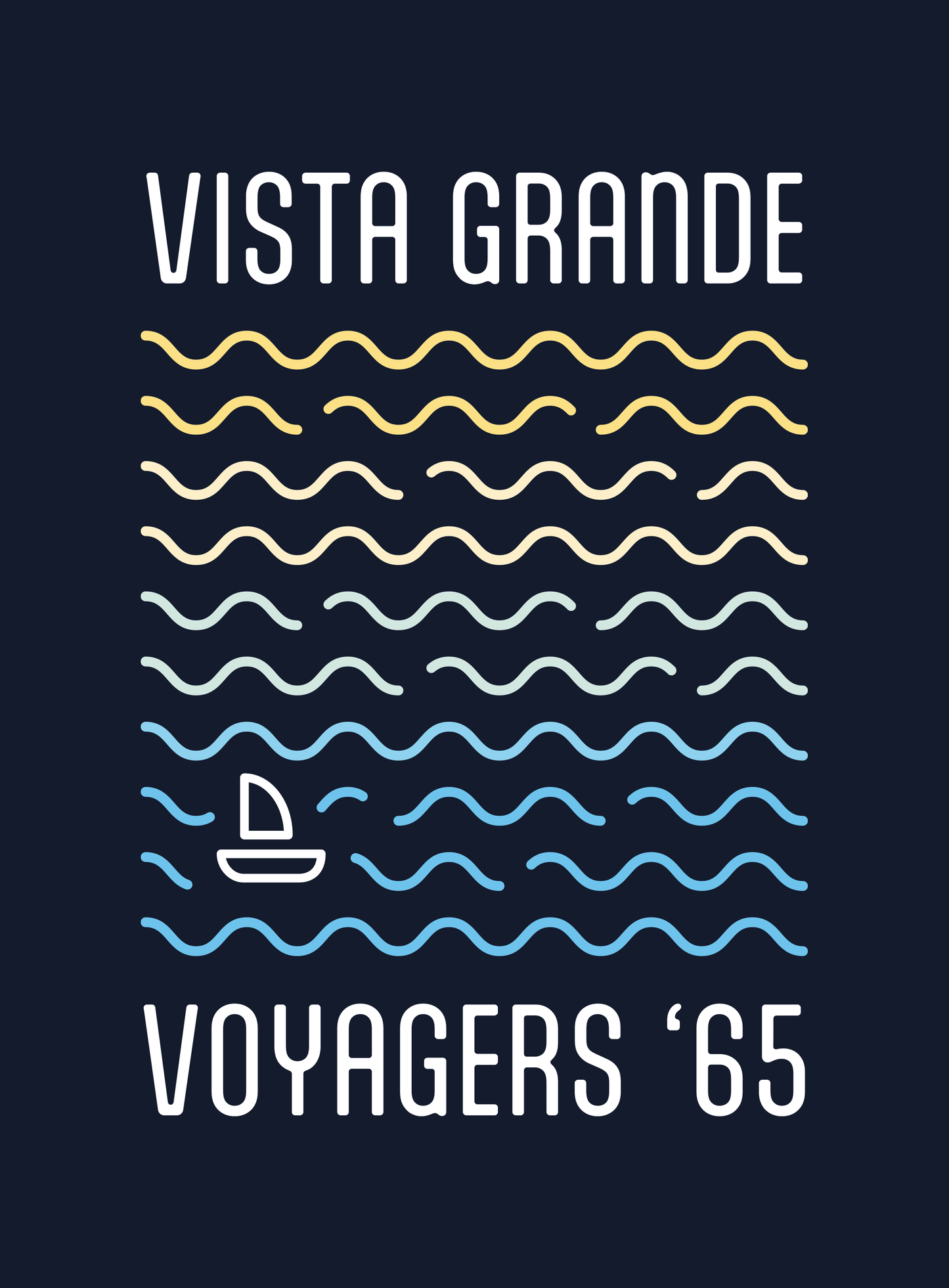 Youth: VG Voyagers Tee - Navy