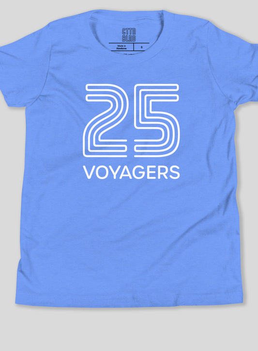 Youth: VG Class of 2025 Tee - Heather Columbia Blue