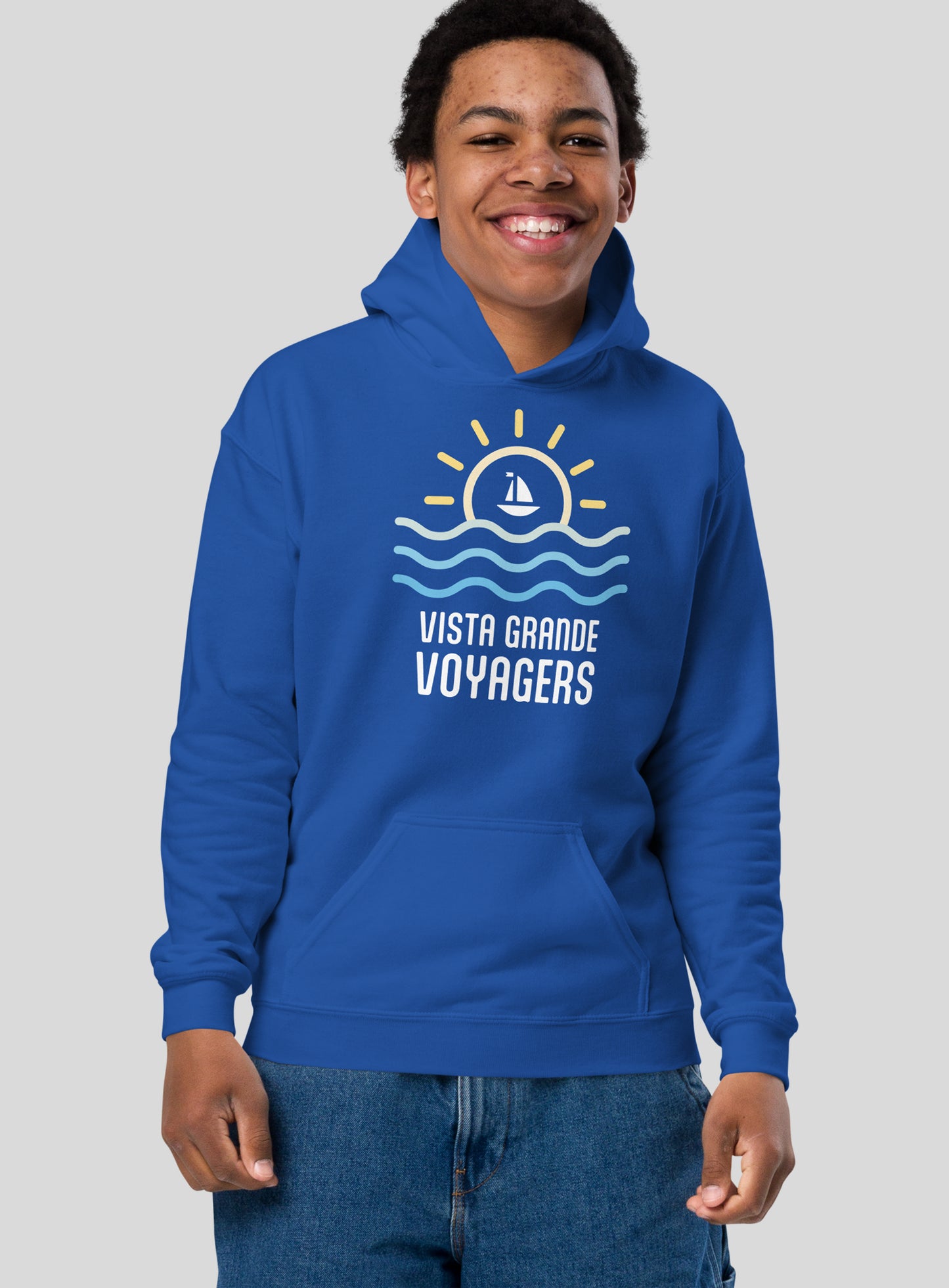 Youth: Voyagers Sun Pullover Hoodie - Royal