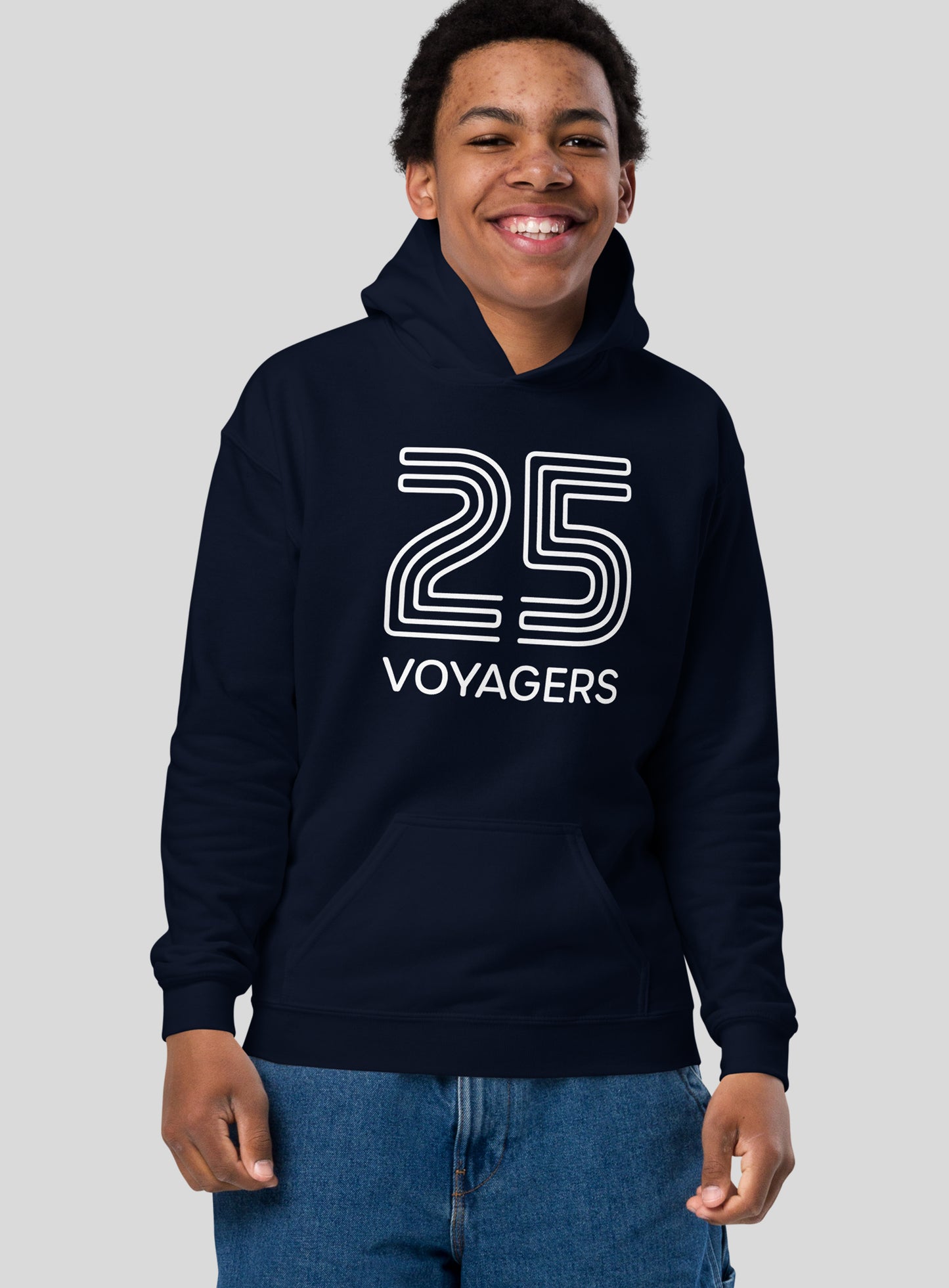 Youth: Class of 2025 Pullover Hoodie - Navy