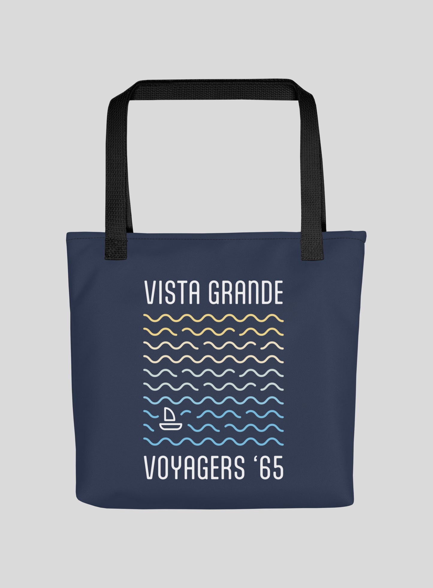 Vista Grande Waves Tote Bag