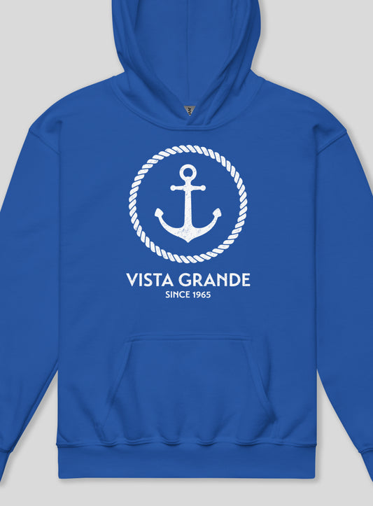 Youth: VG Anchor Pullover Hoodie - Royal