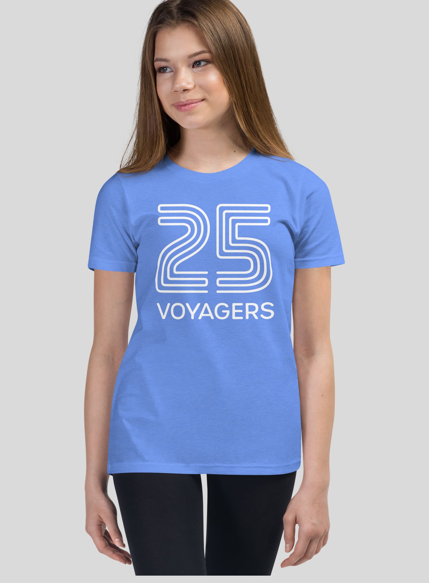 Youth: VG Class of 2025 Tee - Heather Columbia Blue